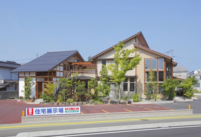 写真:宿泊体験型展示場 「いやしろの住まい”縁”」