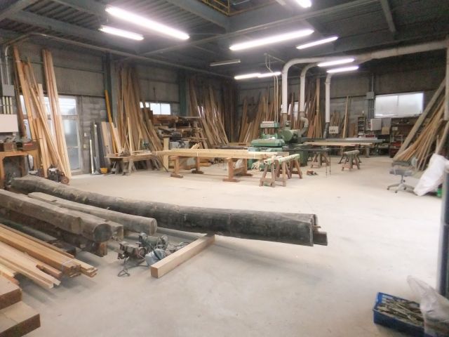 写真：弊社の心臓部である桂加工場です