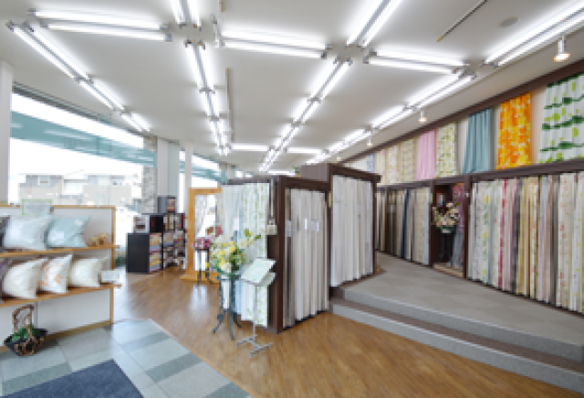 写真:ショールーム店内