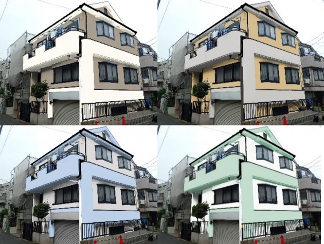 写真:カラーシミュレーションイメージ
