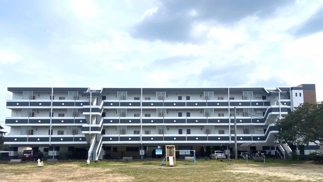 写真:埼玉県越谷市Fマンション外壁塗装工事