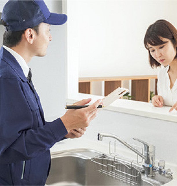 写真：安心の保証体制