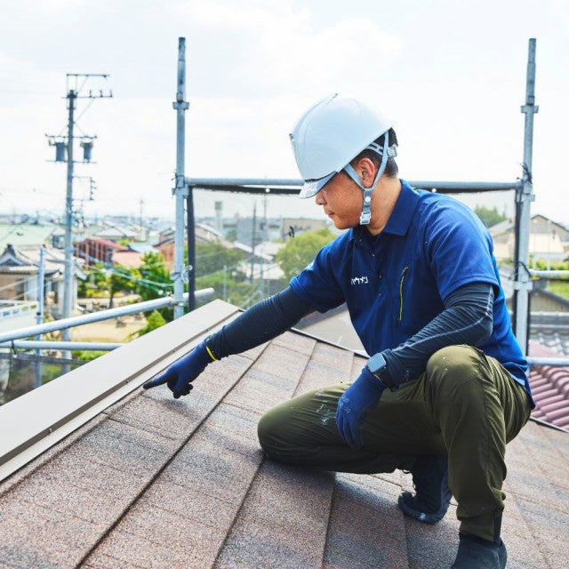 写真:しっかり点検させていただきます!