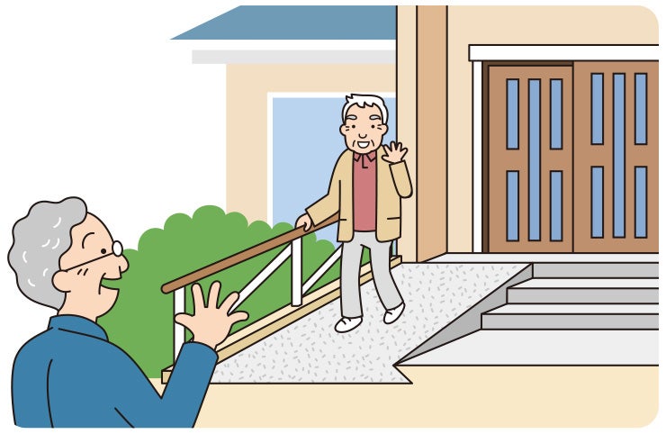 写真:注意!通路にしわ寄せがきていませんか?