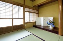 写真:和室に合う塗り壁もある